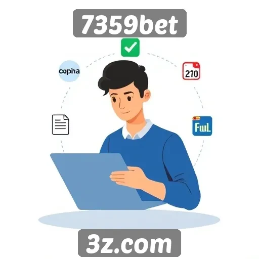 Análise das funcionalidades do site 7359bet